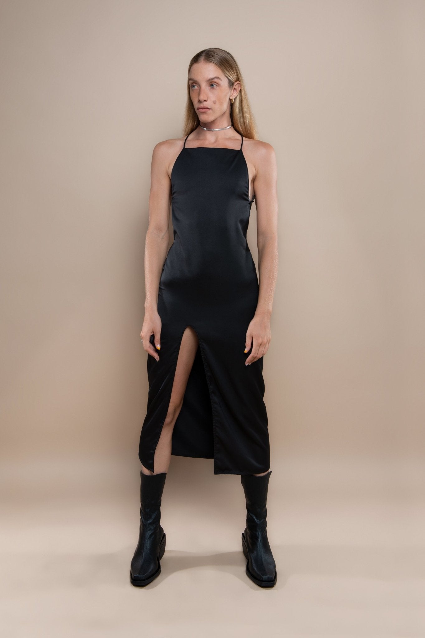 Mercury Silk Dress - Makara wear