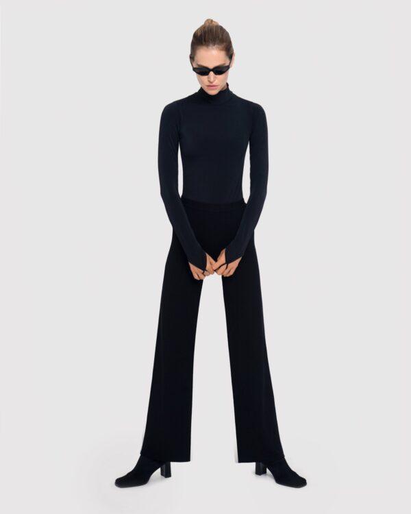 Organic Cotton Bamboo Flared Pants - Makara wear