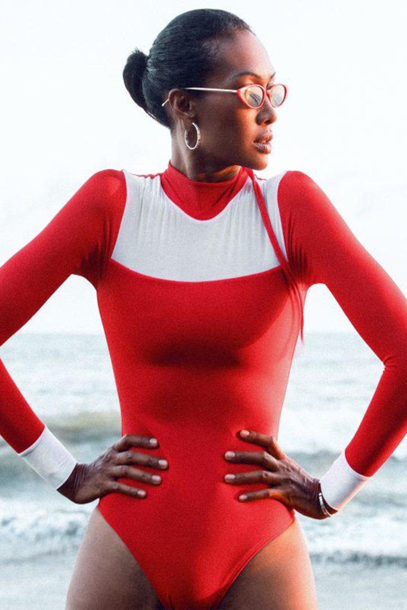 Polaroid Long Sleeve Swimsuit - Makara wear