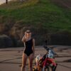 Tsubaki Power - One shoulder swimsuit - Makara wear