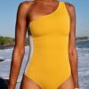 Tsubaki Power - One shoulder swimsuit - Makara wear